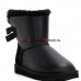 UGG BAILEY BOW MINI II METALLIC BLACK