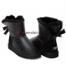 UGG BAILEY BOW MINI II METALLIC BLACK