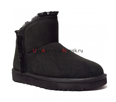 CLASSIC MINI FLUFF HIGH-LOW BLACK