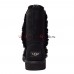 CLASSIC SHORT FLUFF HIGH-LOW BLACK