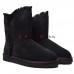 CLASSIC SHORT FLUFF HIGH-LOW BLACK