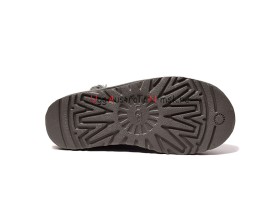 CLASSIC SHORT FLUFF HIGH-LOW GREY