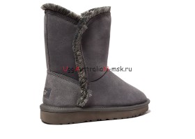 CLASSIC SHORT FLUFF HIGH-LOW GREY