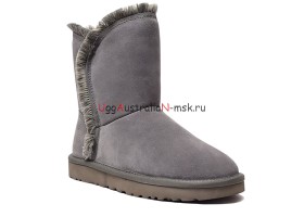 CLASSIC SHORT FLUFF HIGH-LOW GREY