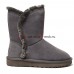 CLASSIC SHORT FLUFF HIGH-LOW GREY