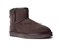 UGG MINI ZIP BOOT CHOCOLATE