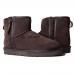 UGG MINI ZIP BOOT CHOCOLATE