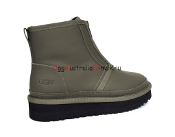 UGG NEUMEL PLATFORM ZIP MATTE SEAWEED