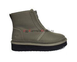 UGG NEUMEL PLATFORM ZIP MATTE SEAWEED