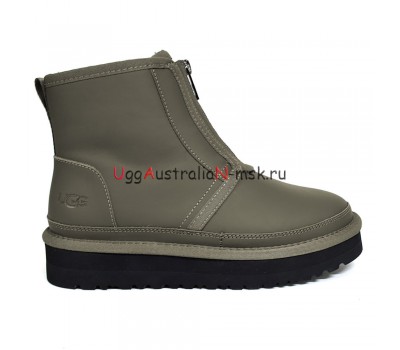 UGG NEUMEL PLATFORM ZIP MATTE SEAWEED