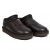 UGG CLASSIC II ULTRA MINI LEATHER CHOCOLATE