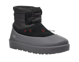 UGG CLASSIC MINI MENS LACE-UP WEATHER BLACK