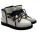 UGG LODGE MINI II LEATHER WHITE
