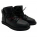 UGG LODGE MINI LEATHER BLACK