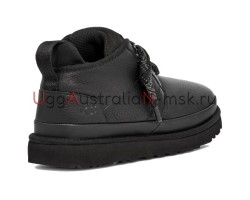 UGG NEUMEL FT BLACK LEATHER