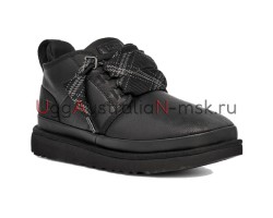 UGG NEUMEL FT BLACK LEATHER