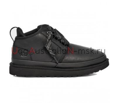 UGG NEUMEL FT BLACK LEATHER