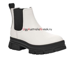 UGG ASHTON CHELSEA BOOT WHITE