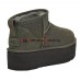 UGG CLASSIC ULTRA MINI PLATFORM BURT OLIVE
