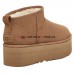 UGG CLASSIC ULTRA MINI PLATFORM CHESTNUT