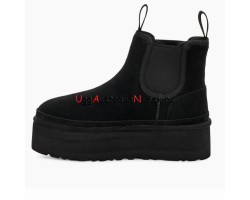 UGG NEUMEL PLATFORM CHELSEA BLACK