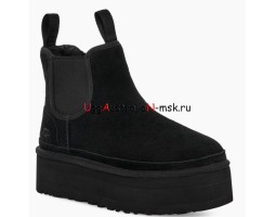 UGG NEUMEL PLATFORM CHELSEA BLACK