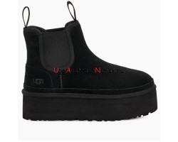 UGG NEUMEL PLATFORM CHELSEA BLACK