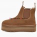 UGG NEUMEL PLATFORM CHELSEA CHESTNUT