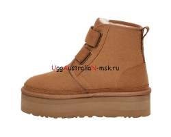 UGG NEUMEL PLATFORM CHESTNUT