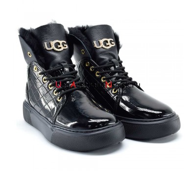 UGG SHANTI BOOT WOMENS BLACK
