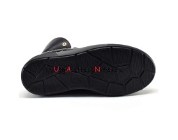 UGG SHANTI BOOT WOMENS BLACK-WHITE