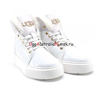 UGG SHANTI BOOT WOMENS WHITE