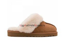 UGG SLIPPER COQUETTE CHESTNUT