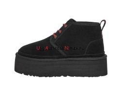 UGG NEUMEL HERITAGE PLATFORM BLACK