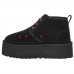 UGG NEUMEL HERITAGE PLATFORM BLACK