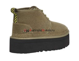 UGG NEUMEL HERITAGE PLATFORM BURNT OLIVE