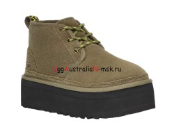 UGG NEUMEL HERITAGE PLATFORM BURNT OLIVE