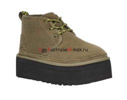 UGG NEUMEL HERITAGE PLATFORM BURNT OLIVE