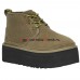 UGG NEUMEL HERITAGE PLATFORM BURNT OLIVE