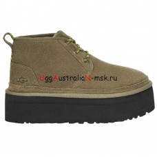 UGG NEUMEL HERITAGE PLATFORM BURNT OLIVE