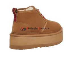 UGG NEUMEL HERITAGE PLATFORM CHESTNUT