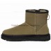 UGG CLASSIC MINI ZIPPER TAPE BURNT OLIVE