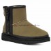 UGG CLASSIC MINI ZIPPER TAPE BURNT OLIVE