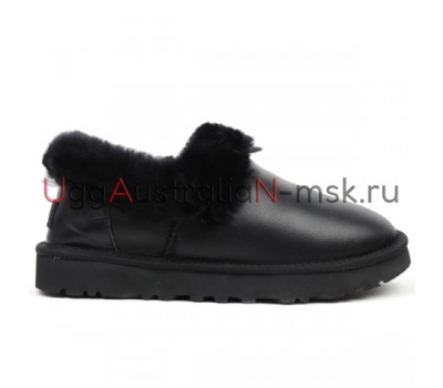 UGG CLASSIC NITA METALLIC BLACK