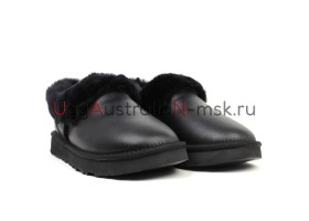 UGG CLASSIC NITA METALLIC BLACK
