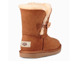 UGG KIDS BAILEY BUTTON CHESTNUT