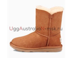 UGG KIDS BAILEY BUTTON CHESTNUT