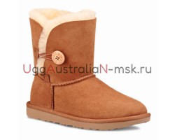 UGG KIDS BAILEY BUTTON CHESTNUT