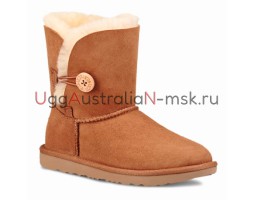 UGG KIDS BAILEY BUTTON CHESTNUT