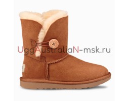 UGG KIDS BAILEY BUTTON CHESTNUT